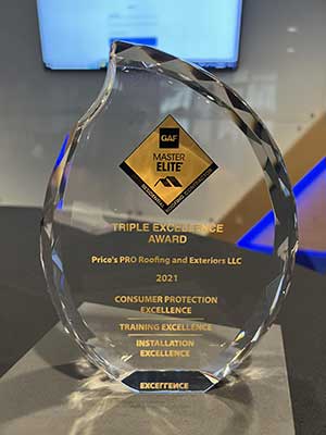 GAF Triple Excellence Award